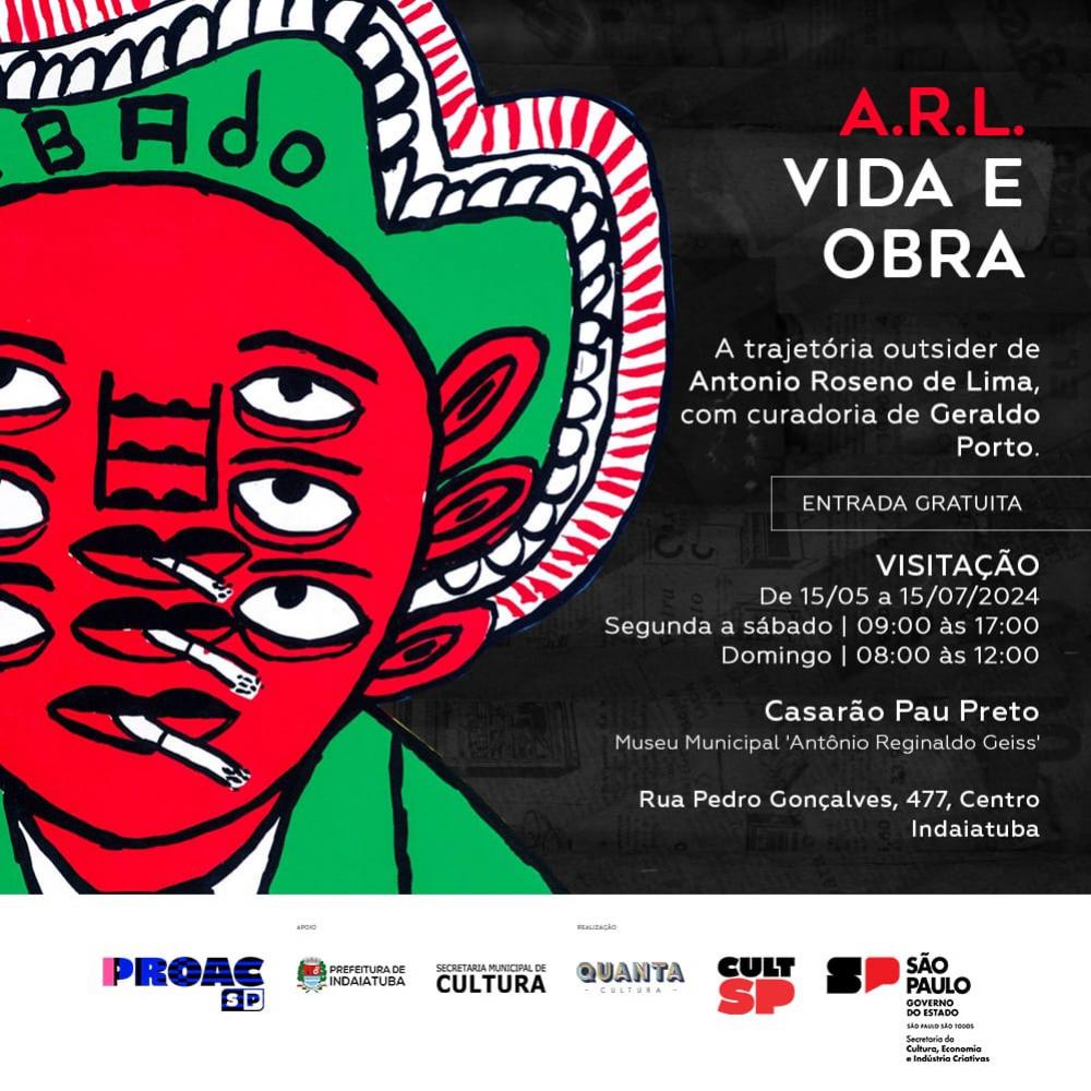 A Exposição A.R.L Vida e Obra" no Casarão Pau Preto"